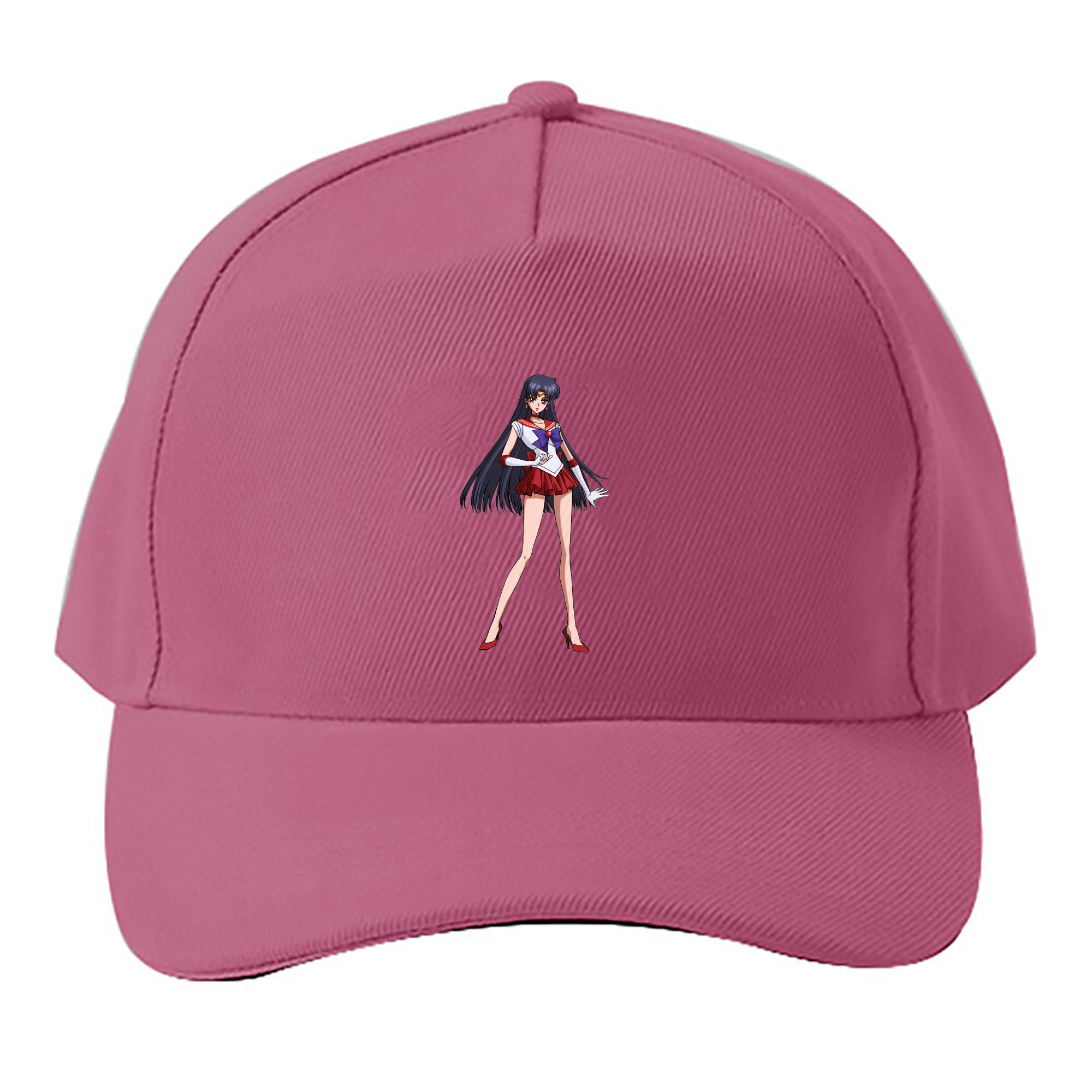 （画像用） 美少女戦士セーラームーン 火野レイ ひの レイ Sailor Moon Hino Rei （セーラーマーズ,Sailor Mars） ベースボールキャップ 綿100％ 男女兼用 帽子 スポーツ
